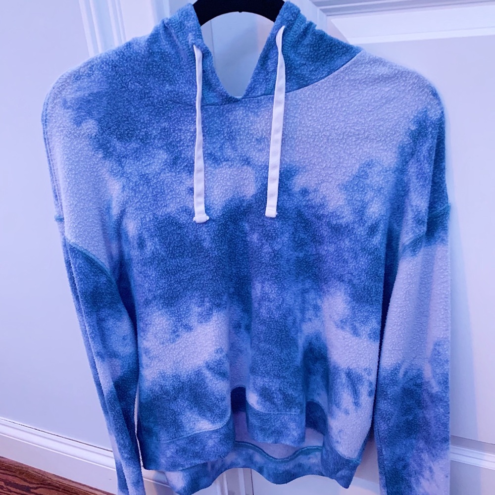 tie dye sweater hoodie